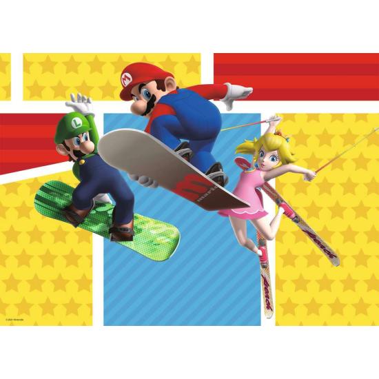 Ravensburger Super Mario Puzzle 4 x 100 pièces