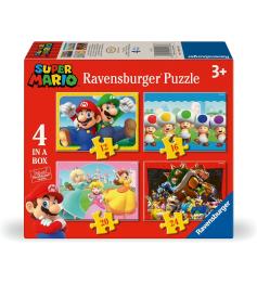 Puzzle Ravensburger Super Mario progressif 12+16+20+24 pcs
