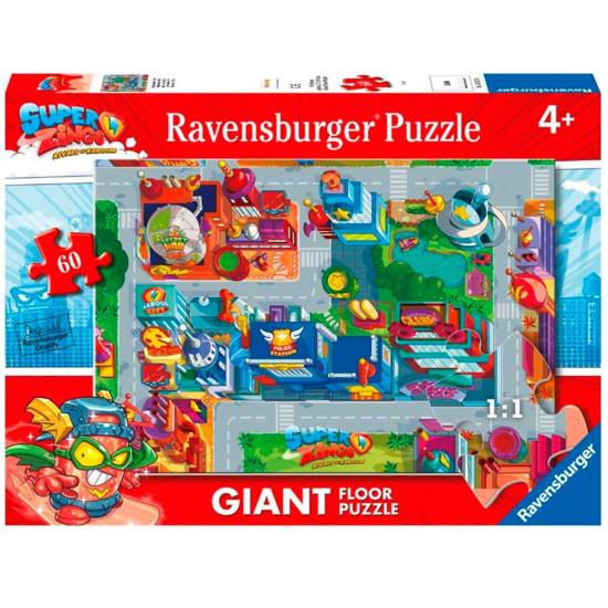 Ravensburger SuperZings Puzzle Kaboom City Map 60 pièces