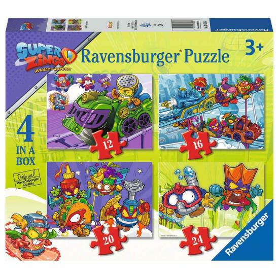 Puzzle progressif Ravensburger Superzings Sky Trail 12+16+20