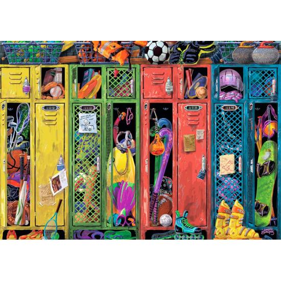 Ravensburger Puzzle Casiers colorés 1000 pièces