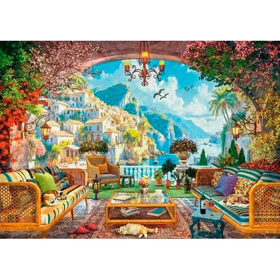 Puzzle Ravensburger Terrasse méditerranéenne 1000 pièces