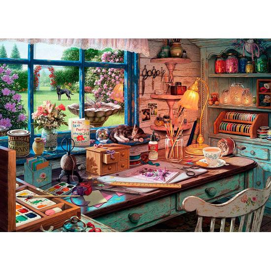 Ravensburger Le casse-tête Craft Shed 1000 pièces