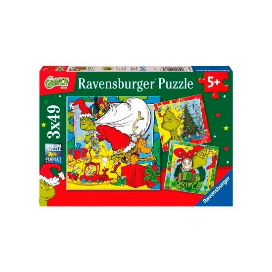 Puzzle Ravensburger The Grinch de 3x49 pièces