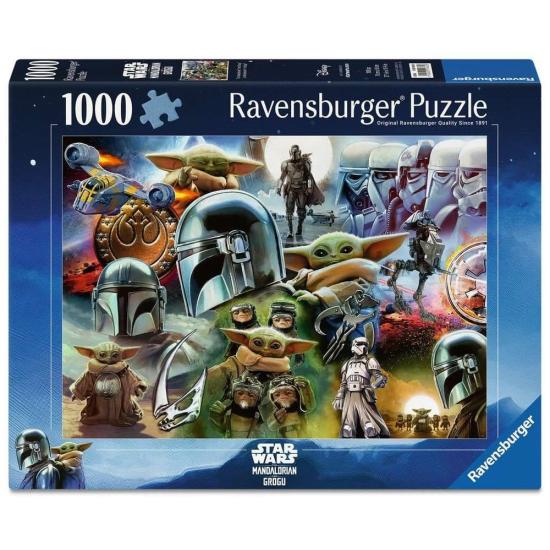 Puzzle Ravensburger The Mandalorian and Grogu 1000 pièces