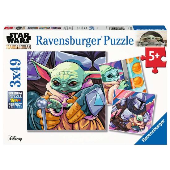 Puzzle Ravensburger The Mandalorian Grogu Moments 3x49 Pzs