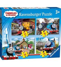 Ravensburger Thomas et ses amis Puzzle 12+16+20+24 pièces