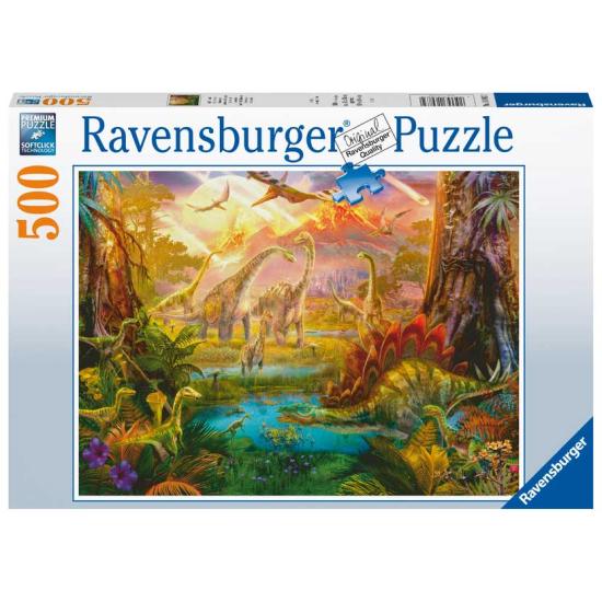 Ravensburger Puzzle Terre des dinosaures 500 pièces