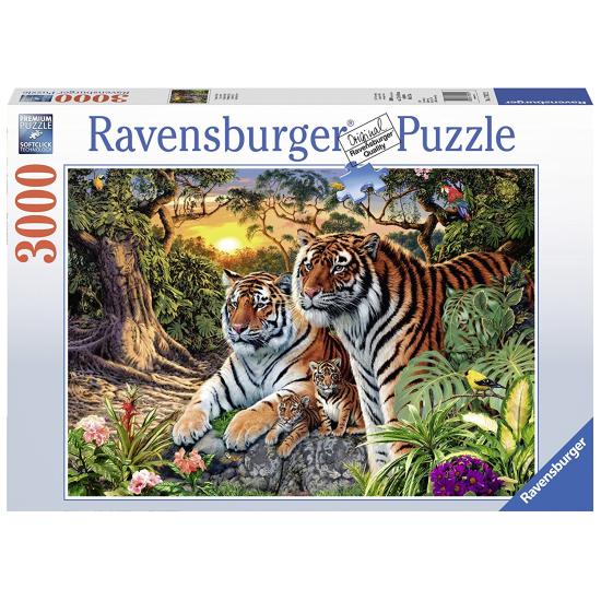 Ravensburger Puzzle Tigre caché 3000 pièces