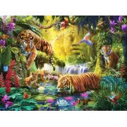 Ravensburger Quiet Tigers Puzzle 1500 pièces