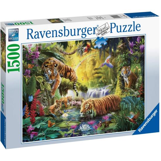 Ravensburger Quiet Tigers Puzzle 1500 pièces