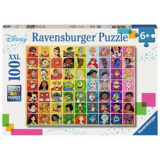 Ravensburger Puzzle Toutes les Couleurs Disney XXL 100 pièces Ravensburger Puzzle Toutes les Couleurs Disney XXL 100 pièces