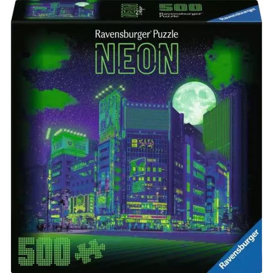 Puzzle Ravensburger Tokio Neon 500 pièces