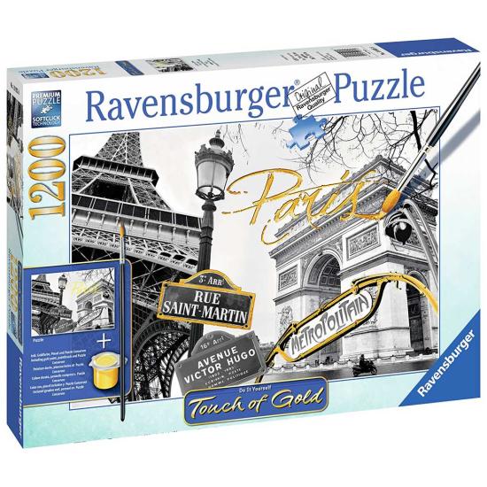 Puzzle Ravensburger Touch of Gold in Paris (Détails dorés) 12