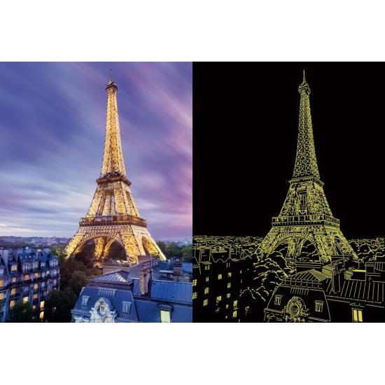 Ravensburger Puzzle Tour Eiffel Phosphorescent 500 pièces