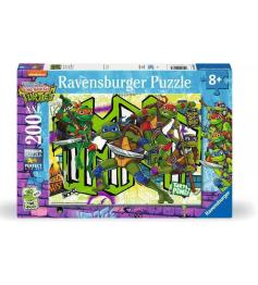 Puzzle Ravensburger Teenage Mutant Ninja Turtles XXL 200 pièces