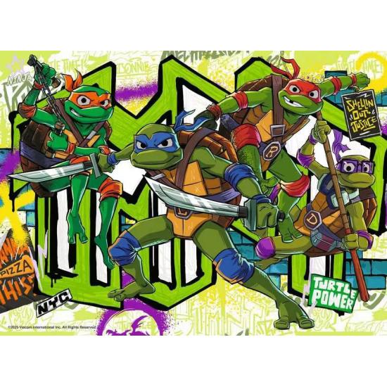 Puzzle Ravensburger Teenage Mutant Ninja Turtles XXL 200 pièces