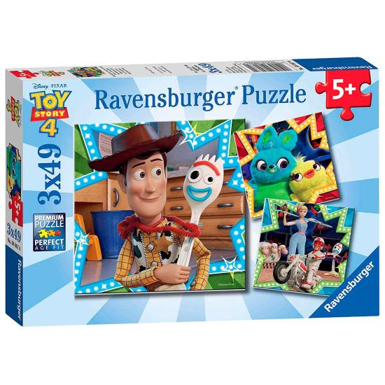 Ravensburger Toy Story 4 Puzzle 3x49 pièces