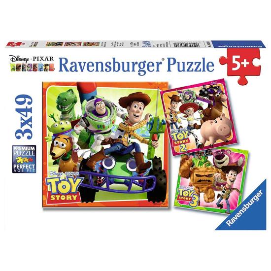 Ravensburger Toy Story Puzzle 3 x 49 pièces