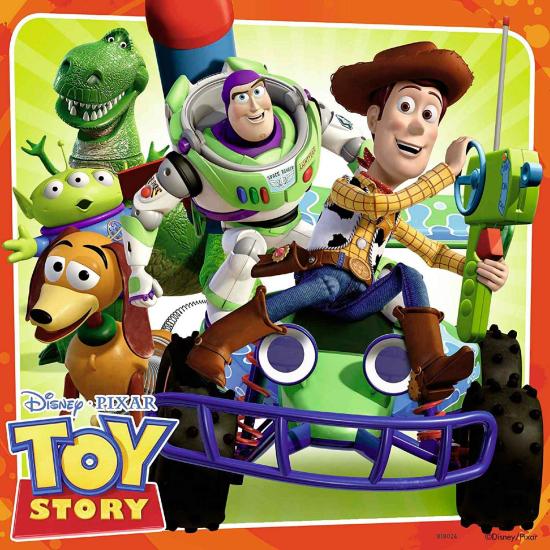Ravensburger Toy Story Puzzle 3 x 49 pièces