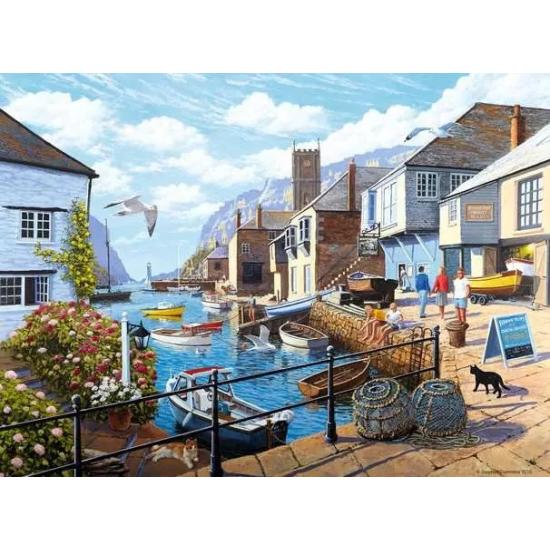 Puzzle Ravensburger Tranquil Harbour 500 Pièces