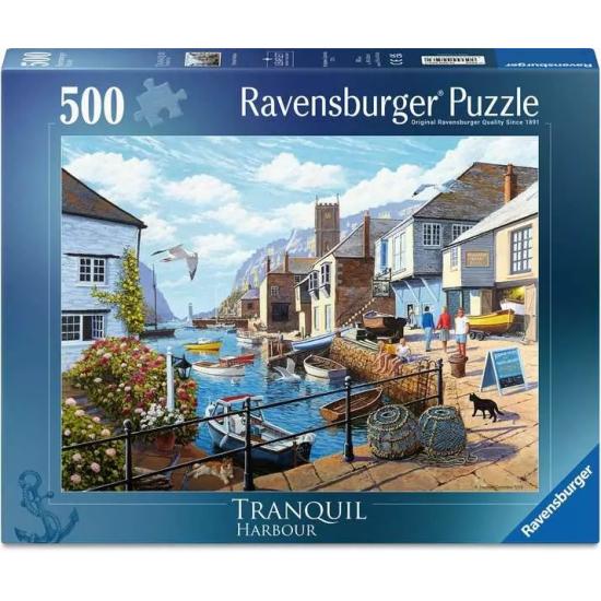 Puzzle Ravensburger Tranquil Harbour 500 Pièces