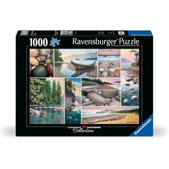 Puzzle Ravensburger Tranquillité sur la côte ouest 1000 pièces