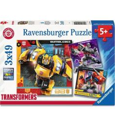 Puzzle Ravensburger Transformers 3x49 pièces