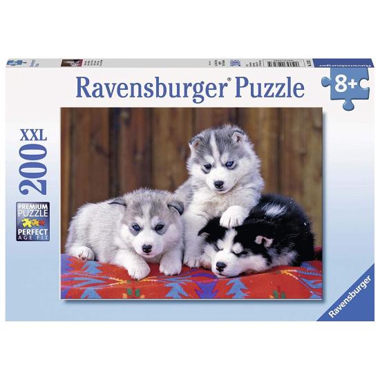 Puzzle Ravensburger Trois Chiots Husky XXL 200 pcs