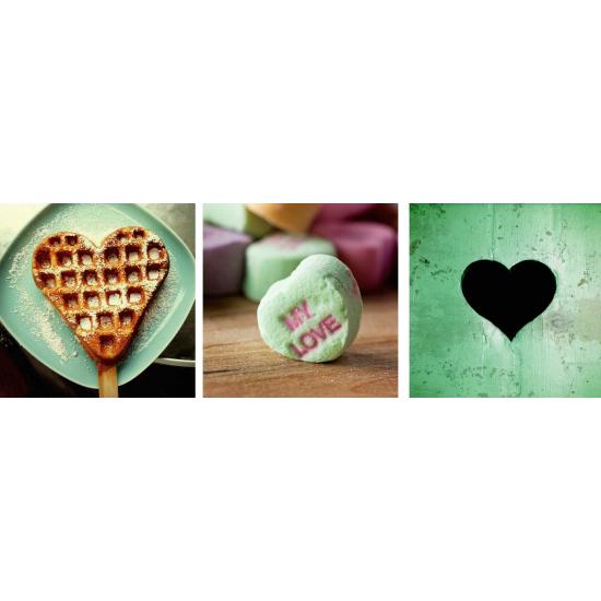 Puzzle Ravensburger Trio de coeurs 3 x 500 pièces