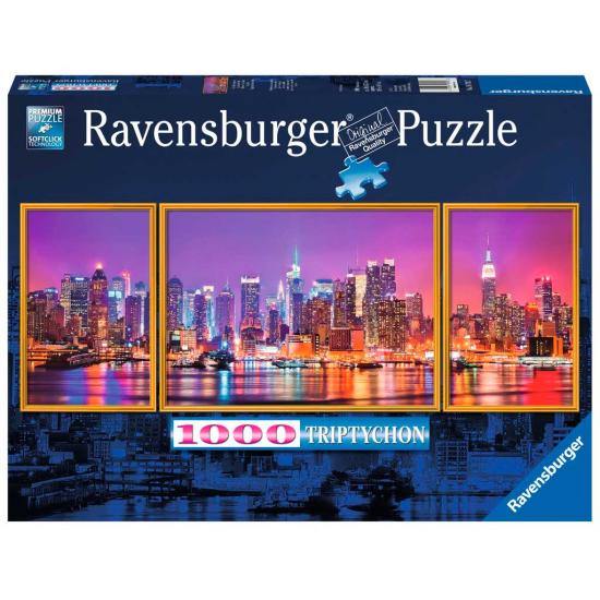 Ravensburger New York Triptyque Puzzle 1000 pièces