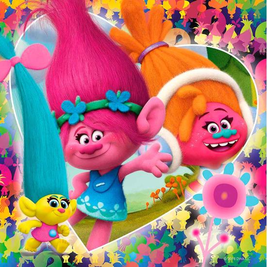 Ravensburger Les Trolls Puzzle 3x49 pièces