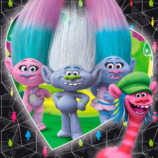 Ravensburger Les Trolls Puzzle 3x49 pièces