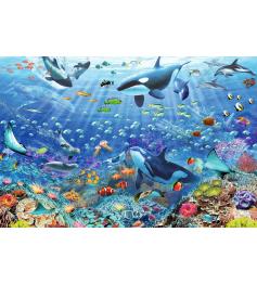 Ravensburger Puzzle Un monde sous-marin coloré 3000 pièces