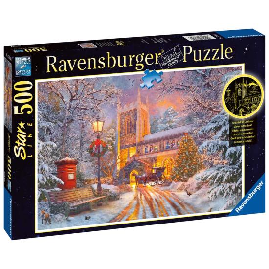 Ravensburger A Glowing Phosphorescent Christmas Puzzle 500P
