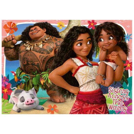 Puzzle Ravensburger Moana 2 4 x 100 pièces