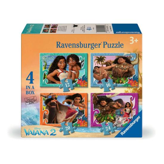 Puzzle Ravensburger Vaiana 2 progressif 12+16+20+24 pcs