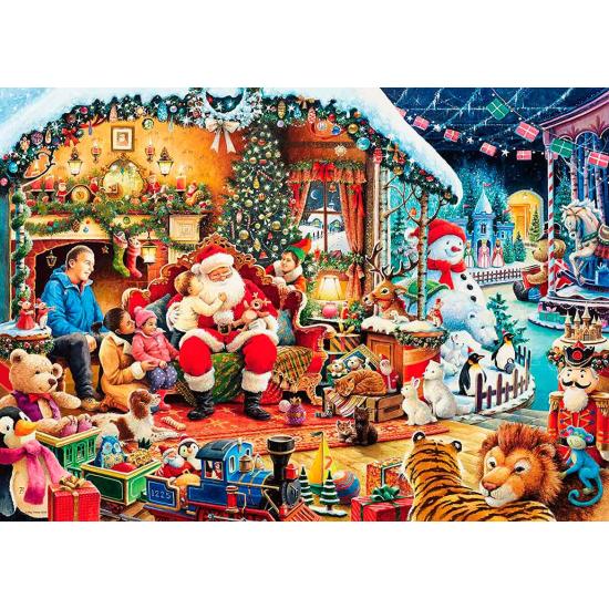 Ravensburger Let's Visit Santa Claus Puzzle, 1000 pièces