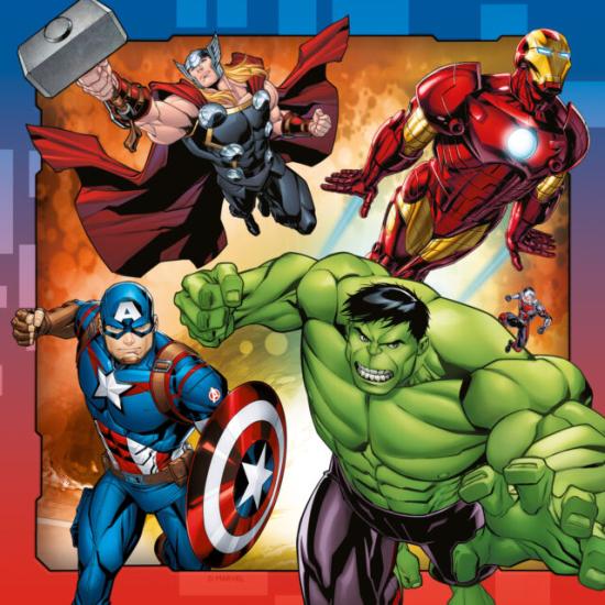 Ravensburger Avengers Puzzle 3x49 pièces