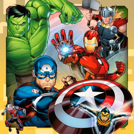 Ravensburger Avengers Puzzle 3x49 pièces