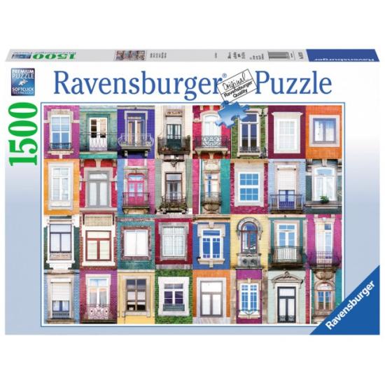 Ravensburger Puzzle Fenêtres portugaises 1500 pièces