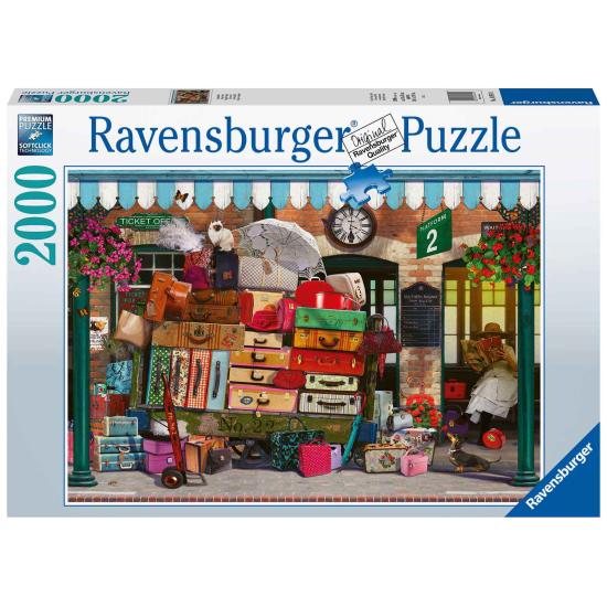 Ravensburger Voyage sans bagages Puzzle 2000 pièces