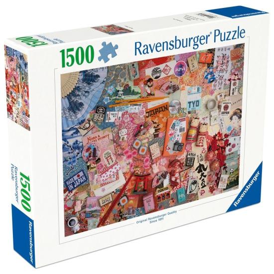 Puzzle Ravensburger Voyage À Tokyo 1500 pièces
