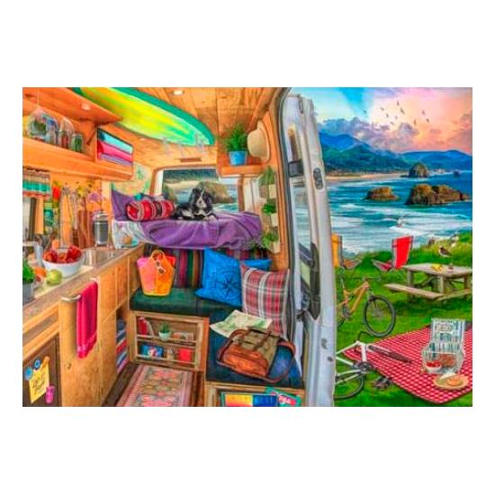 Ravensburger La vie sur la route Puzzle 1000 pièces