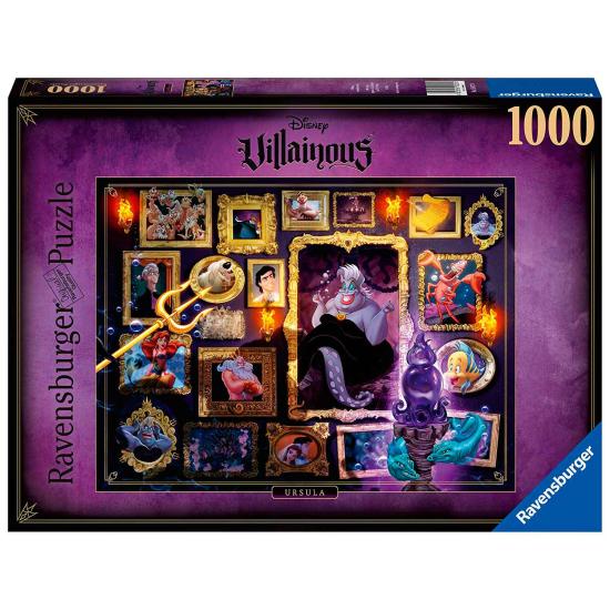 Ravensburger Puzzle Méchants Disney : Ursula 1000 Pzs