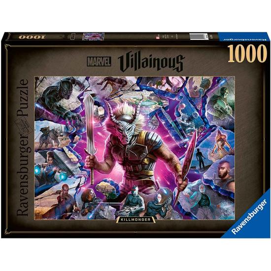 Ravensburger Puzzle Marvel Villains : Killmonger 1000 pièces