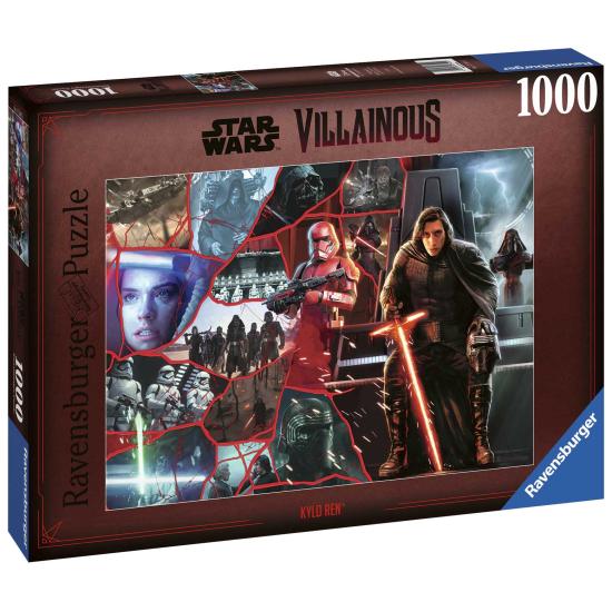Ravensburger Méchants Star Wars Kylo Ren Puzzle 1000 pièces Ravensburger Méchants Star Wars Kylo Ren Puzzle 1000 pièces