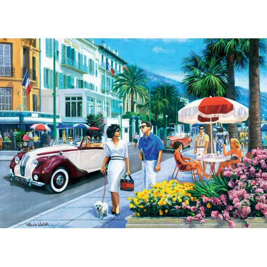 Ravensburger Vintage Côte d'Azur Puzzle 1000 pièces