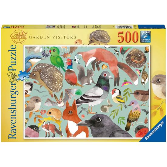 Puzzle de 500 pièces pour les visiteurs du jardin de Ravensburge