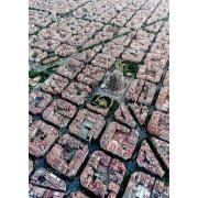 Ravensburger Puzzle Vue aérienne de Barcelone 1000 pièces